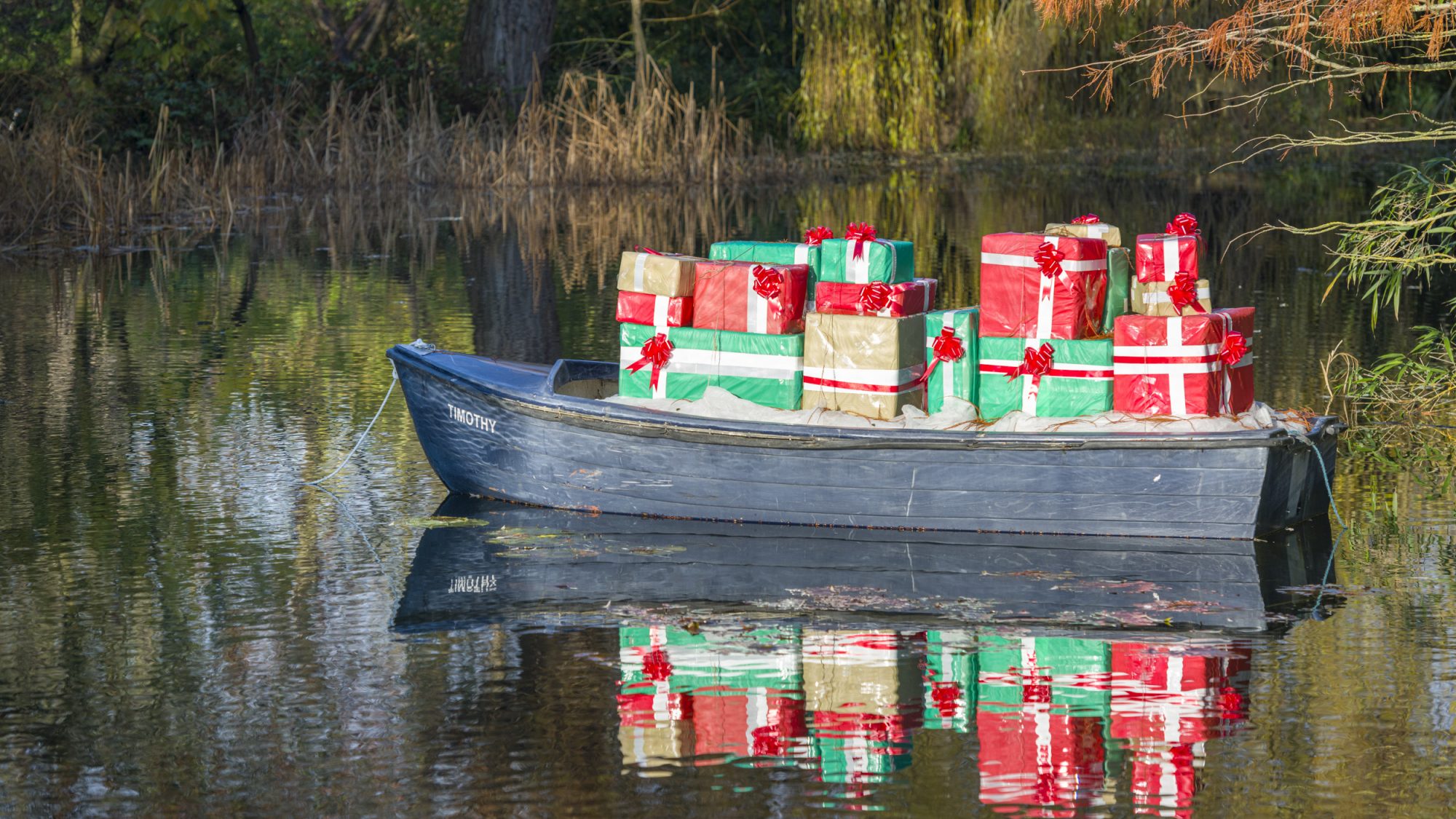 Santa's washing line
