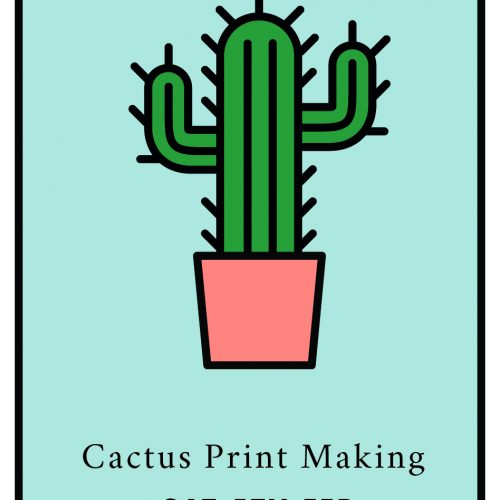 Cactus Print Making 