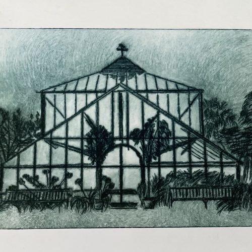 FULLY BOOKED Etching the Garden